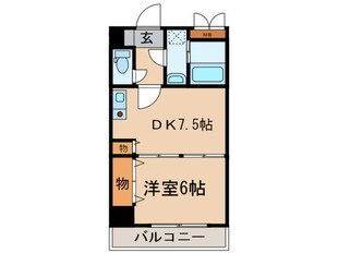 グリーンハイツ新道の物件間取画像